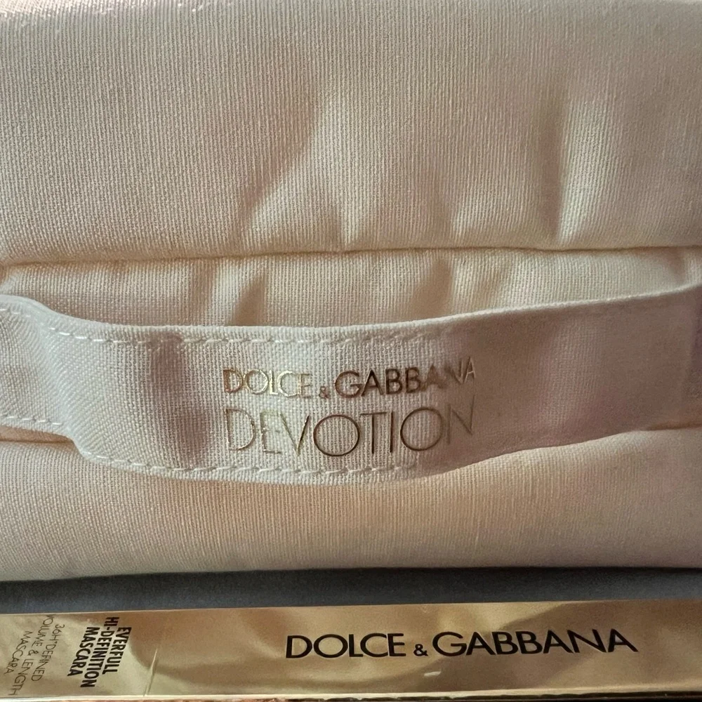Dolce & Gabbana Cream Devotion Bag with Lipstick and Mascara